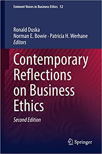 Contemporary Reflections on Business Ethics