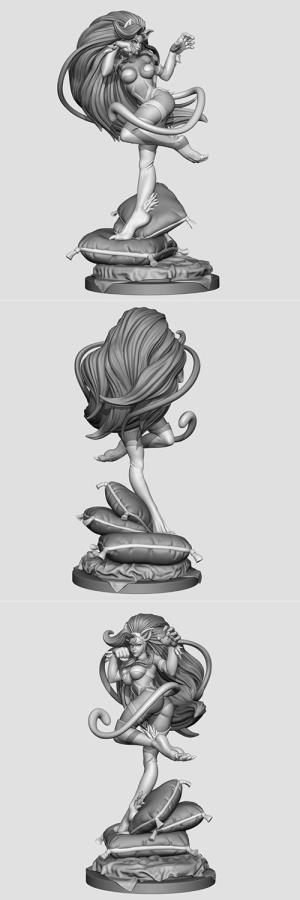 Felicia - Darkstalkers 3D Print Model 