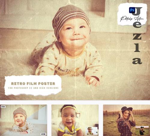 Retro Vintage Film Poster