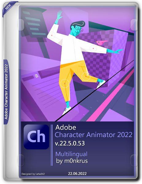 Adobe Character Animator 2022 v.22.5.0.53 Multilingual by m0nkrus (2022)