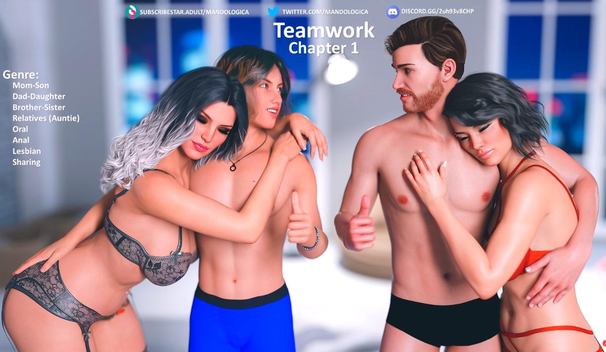 MandoLogica - Teamwork 3D Porn Comic