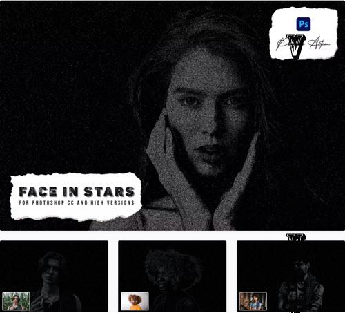 Face in Stars Effect
