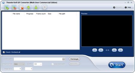 ThunderSoft GIF to PNG Converter 4.3.0