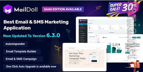 CodeCanyon - Maildoll v6.2.3 - Email & SMS Marketing SaaS Application - 30467920