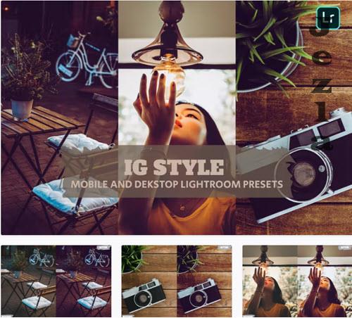 Ig Style Lightroom Presets Dekstop and Mobile