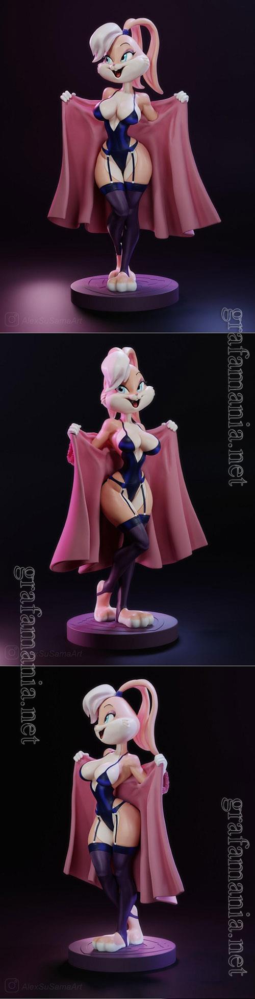 Lola Bunny 3D Print Model 
