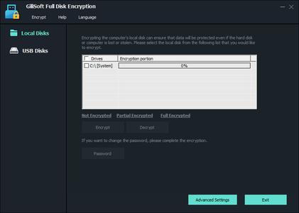 GiliSoft Full Disk Encryption 5.1