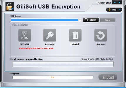 GiliSoft USB Stick Encryption 11.7