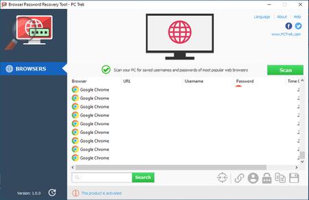 Browser Password Recovery Tool 1.0.0 Multilingual