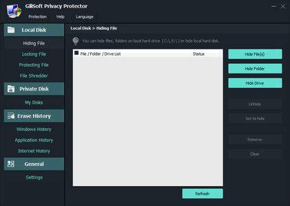 GiliSoft Privacy Protector 11.1