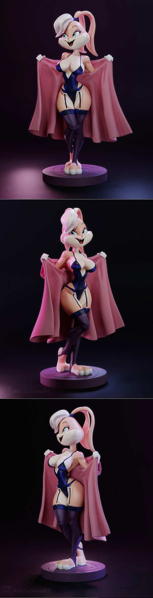 Lola Bunny 3D Print Model