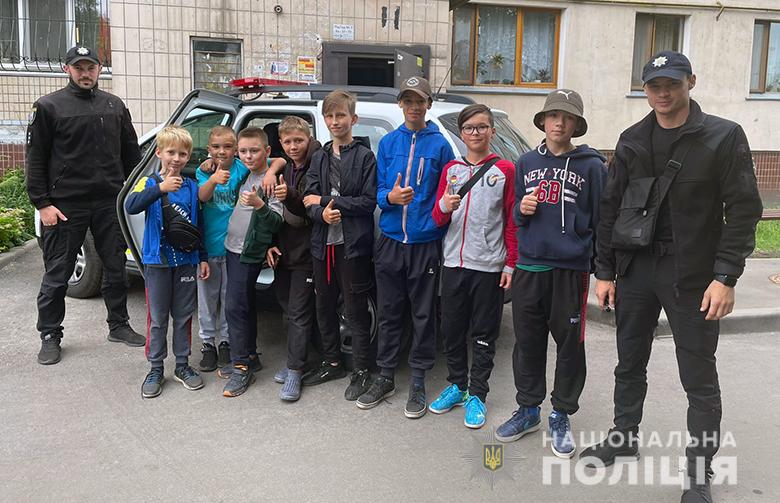 Поліцейські Києва розшукали 9-річного Миколу: з ним усе добре