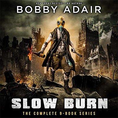 Slow Burn Box Set The Complete First Saga in the Post-Apocalyptic Series (Books 1-9) (Audiobook)