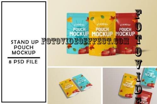 Stand Up Pouch Mockup - 7266993