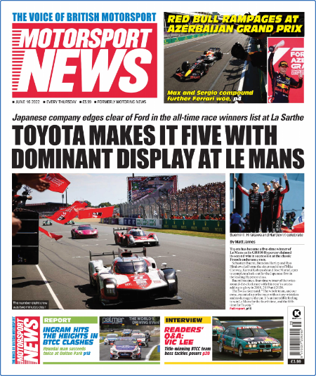 Motorsport News - June 16, 2022