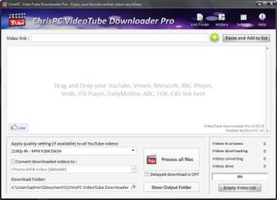 ChrisPC VideoTube Downloader Pro 14.22.0624 Multilingual