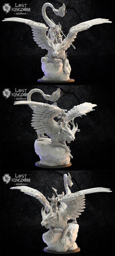 Mihikso Beastmaster on Qiong Qi 3D Print Model 