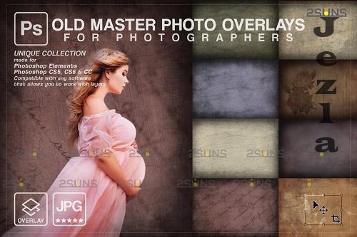 Fine art textures photoshop overlays - 7331421