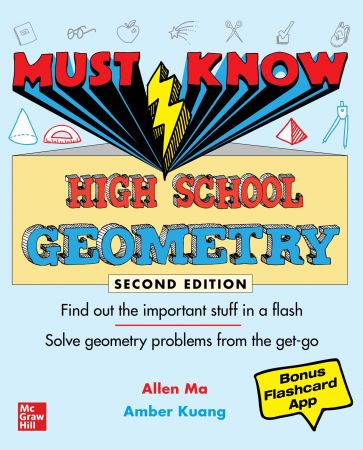 Must Know High School Geometry, 2nd Edition (True EPUB)