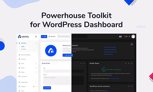 WP Adminify Pro v2.0.9.1 - Powerhouse Toolkit for WordPress Dashboard - NULLED