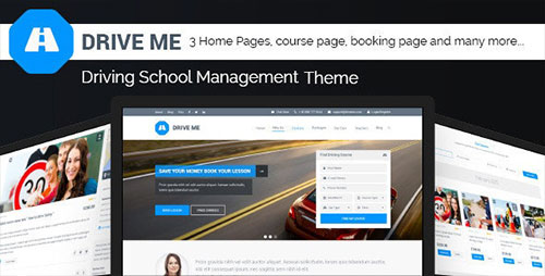 T - Driveme v1.5.2.2 - Driving School WordPress Theme - 11233996