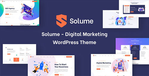ThemeForest - Solume v1.0.0 - Digital Marketing WordPress Theme - 38081453