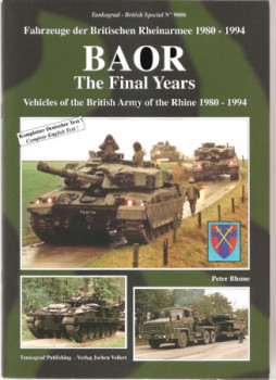 BAOR the Final Years (Tankograd No.9006)