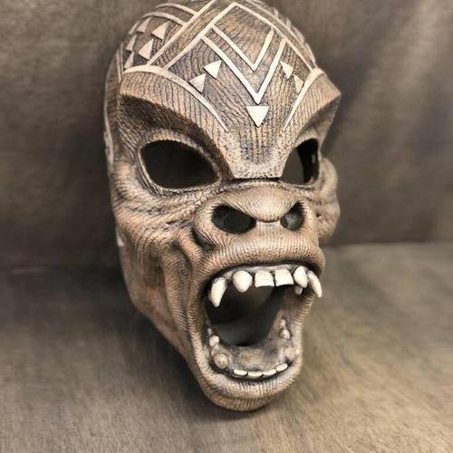 M'Baku Warrior falls mask 3D Print Model 