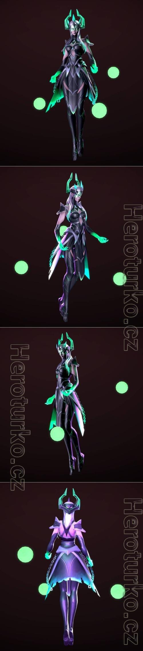 Syndra 3D Print Model