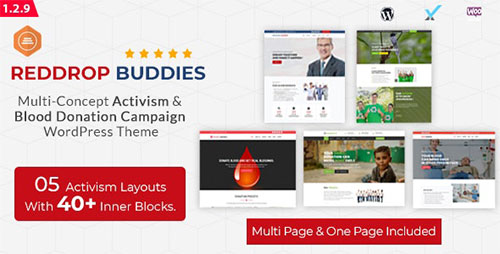 TF - Reddrop Buddies v1.2.9 - Multi-Concept Activism Theme - 20787548