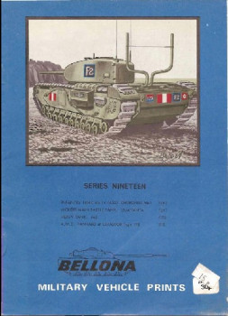 Bellona Military Vehicle Prints: series nineteen