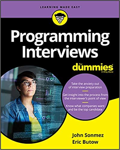 Programming Interviews For Dummies (True AZW3 )