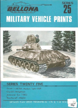 Bellona Military Vehicle Prints: series 25