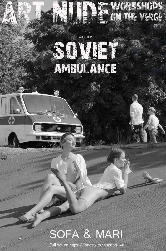 [Nude-in-russia.com] 2022-06-19 Sofa, Mari 3 - Nude Art Workshop - Soviet ambulance [Exhibitionism] [2700*1800, 25]
