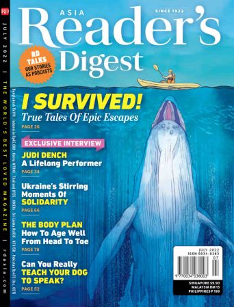 Reader's Digest Asia English Edition   July 2022