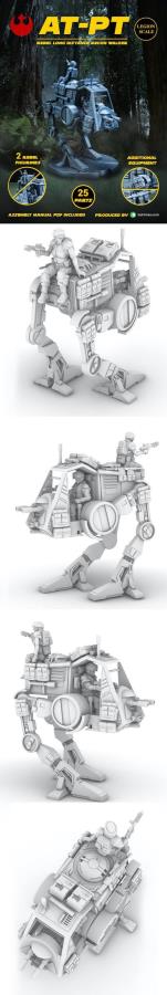 AT-PT Rebel Walker 3D Print Model 