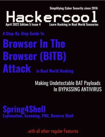Hackercool Magazine   April 2022
