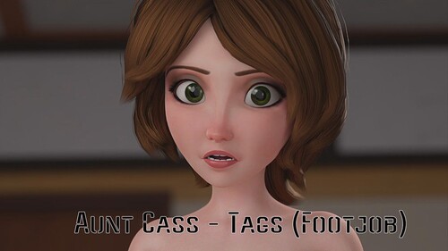 [Animated] Redmoa - Aunt Cass - Tags (Footjob) - Voiced