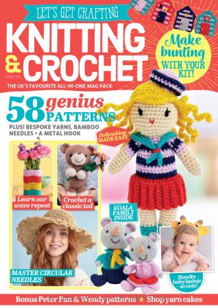 Let's Get Crafting Knitting & Crochet   Issue 142, 2022