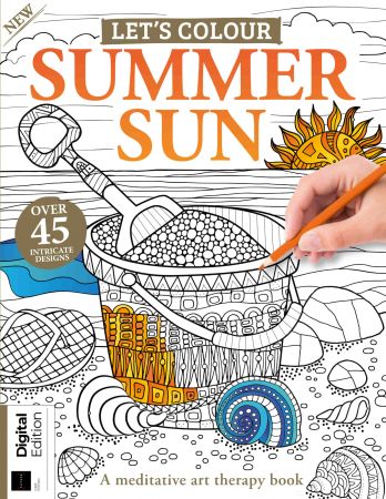 Let's Colour: Summer Sun   First Edition, 2022