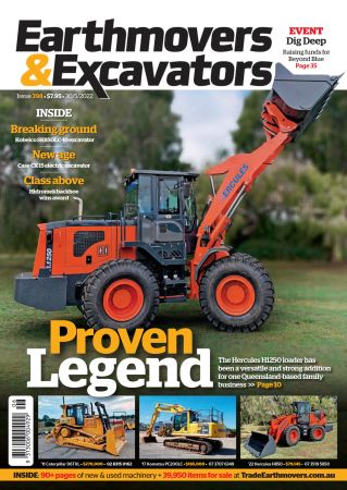 Earthmovers & Excavators   Issue 398, 2022