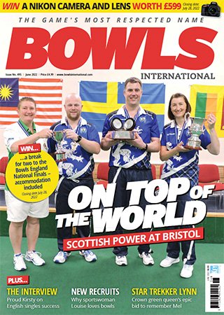 Bowls International   June 2022