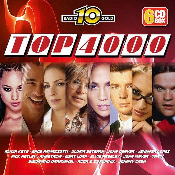 Radio 10 Gold Top 4000 Editie (6CD Box Set)