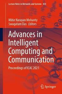 Advances in Intelligent Computing and Communication Proceedings of ICAC 2021