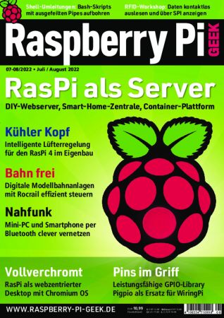 Raspberry Pi Geek – Juli/August 2022