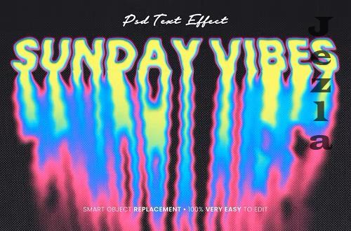 Sunday Vibes Text Effect
