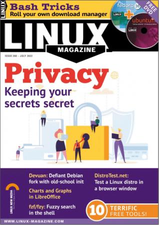 Linux Magazine USA   Issue 260, July 2022