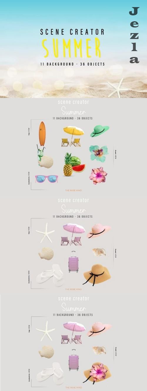 Summer Scene Creator, Png Objects