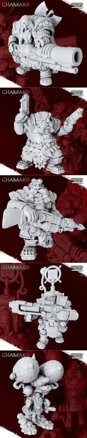 Ghamak - Kharadron June 2022 3D Print Model 