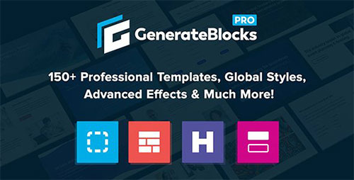 GenerateBlocks Pro v1.2.0 - Build Better WordPress Sites - NULLED